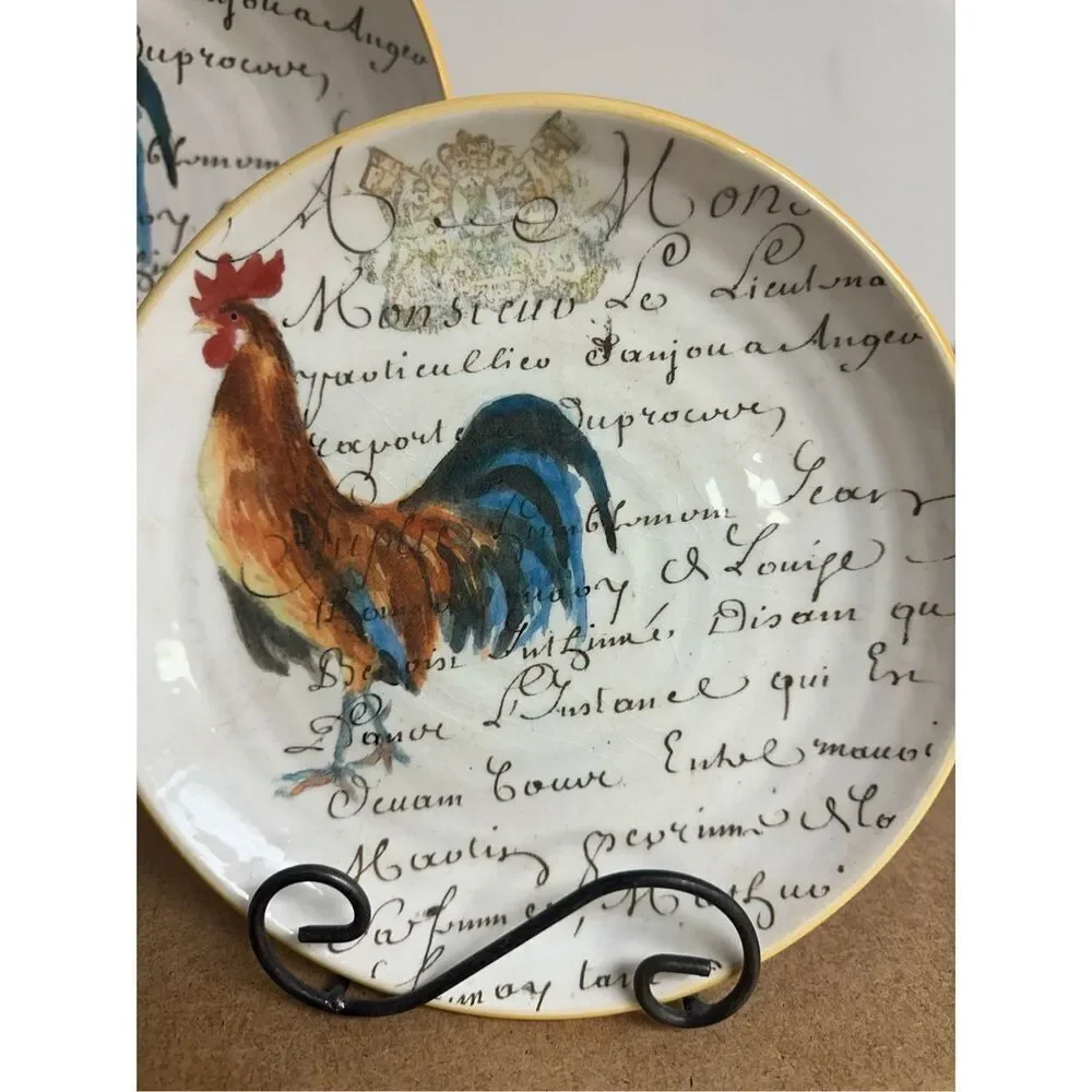 Williams Sonoma Rooster Pasta Bowl 14”‎